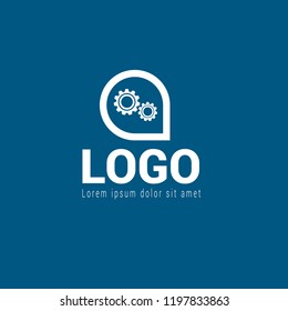 Gear logo design 