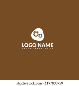 Gear logo design 
