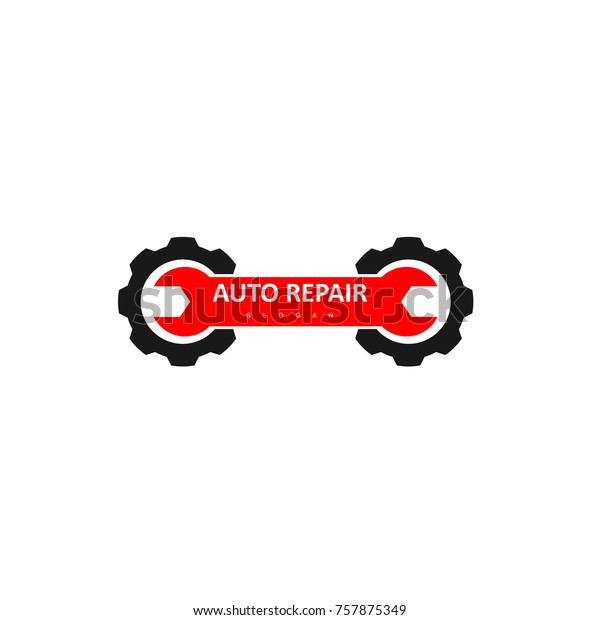 Gear Logo Design Stock Vector (Royalty Free) 757875349