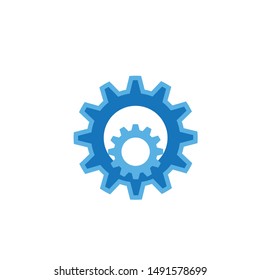 GEAR logo design template vector

