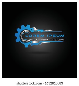 Gear Logo design template vector illustration