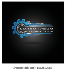 Gear Logo design template vector illustration