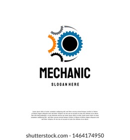 Gear Logo designs Template Vector, Mechanic logo symbol, Logo symbol icon template