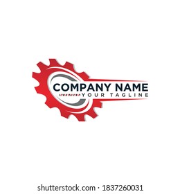 Gear Logo designs Template Vector, Mechanic logo symbol, Vector Illustration