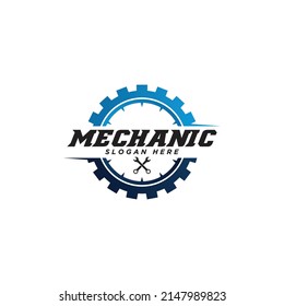 Gear Logo designs Template Vector, Mechanic logo symbol, Logo symbol icon template