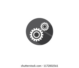 Gear logo icon