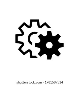 Gear logo. Icon design. Template elements