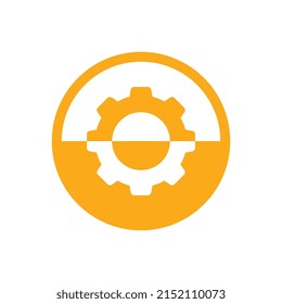 Gear logo icon design template elements, cog wheel symbol