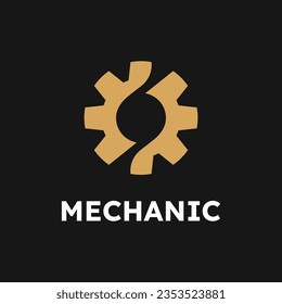 Gear Logo  icon design template elements