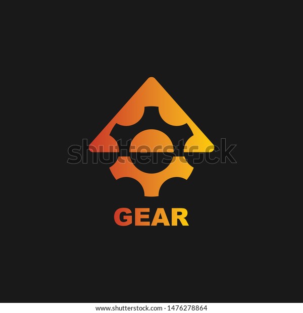 Gear logo icon design\
template elements