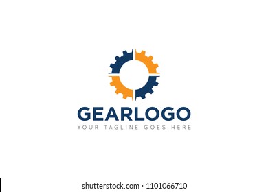 Engineering Gears Wrench Logo Design Repair Stock Vector (Royalty Free ...