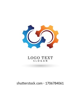 Logo des Fanggeräts. Vorlage für Vektorillustration von Symbolen und Symbolen.