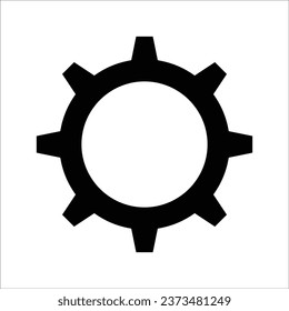 gear logo icon template, gear logo icon element, gear vector illustration
