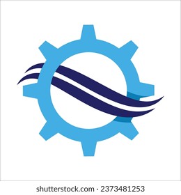 gear logo icon template, gear logo icon element, gear vector illustration