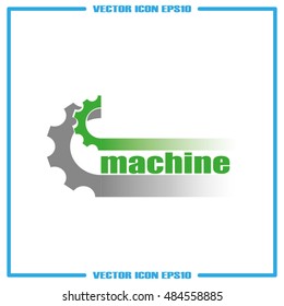 Gear logo icon vector illustration eps10.