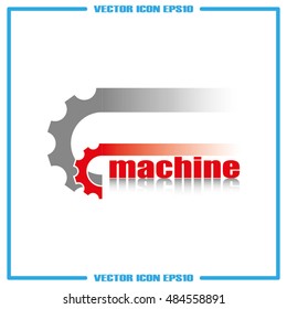Gear logo icon vector illustration eps10.
