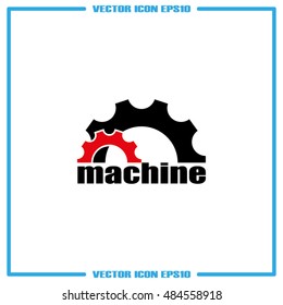 Gear logo icon vector illustration eps10.