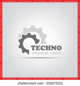 gear logo icon vector illustration eps10.