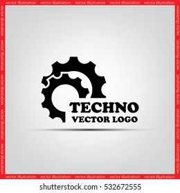 gear logo icon vector illustration eps10.