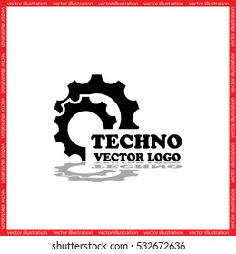 gear logo icon vector illustration eps10.