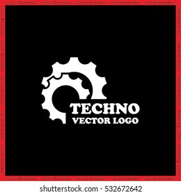 gear logo icon vector illustration eps10.