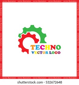 gear logo icon vector illustration eps10.