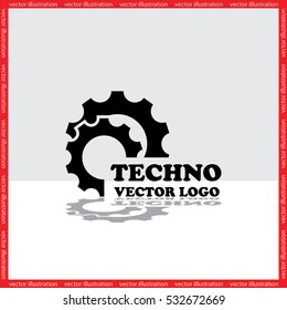 gear logo icon vector illustration eps10.