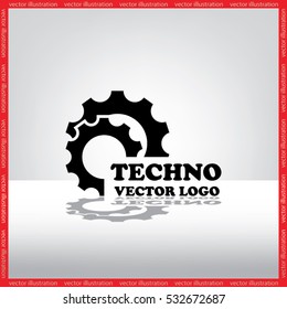 gear logo icon vector illustration eps10.