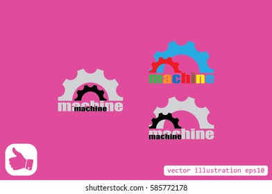 gear logo icon vector illustration eps10.