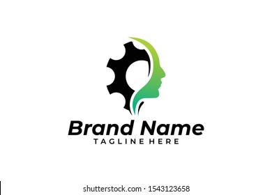 gear logo icon vector isolated