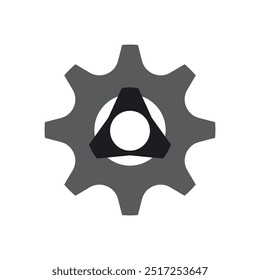Gear Logo Icon Vector Template Illustration