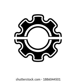 Gear logo . Gear logo illustration for website. Perfect use for web, pattern, design, icon, ui, ux, etc.