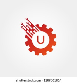 gear logo. industrial business company sign or symbol technology, teamwork, factory icons, connections, mechanical engineering, machinery, vector illustration elements.