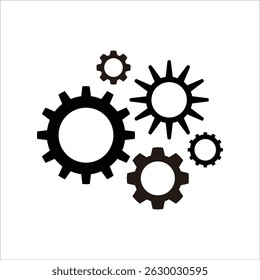 Gear Logo - Moderne Vektorgrafik, kreatives Design, skalierbar und editierbar, ideal für Branding, Marketing und digitale Projekte.