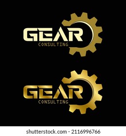
Das Zahnradlogo eignet sich für Logos von Autos, Motorrädern oder Maschinenwerkstätten. Logo für goldenes Thema.