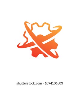 gear logo template
