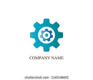 Gear Logo Template 