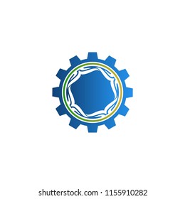 gear logo template