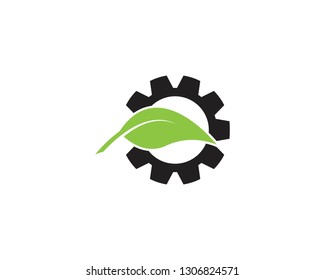 Gear logo template