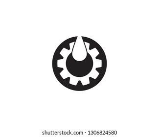 Gear logo template