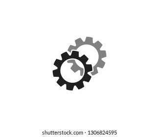 Gear logo template