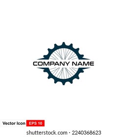 Gear Logo Template concept. Vector illustration.