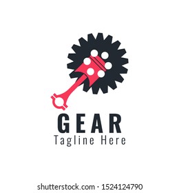 
Gear logo template design , suitable for company, car repair shops, motorcycle repair shops, etc