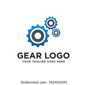 Gear Logo Template Design Vector Illustration