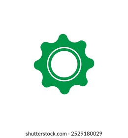 Gear logo template illustration design. Icon Gear