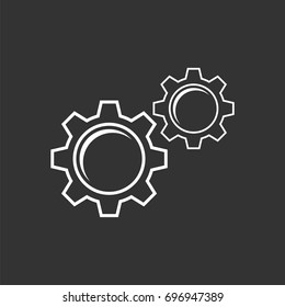 Gear Logo Template Illustration Design. Vector EPS 10.