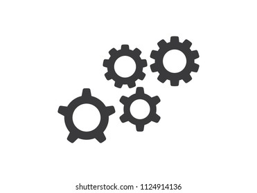 Gear Logo Template vector icon illustration design