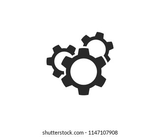 Gear Logo Template vector icon illustration design