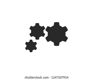 Gear Logo Template vector icon illustration design