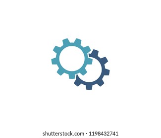 Gear Logo Template vector icon illustration design